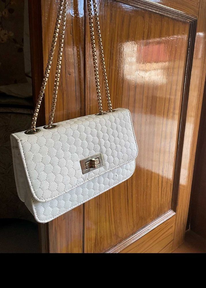 White Shoulder Bag