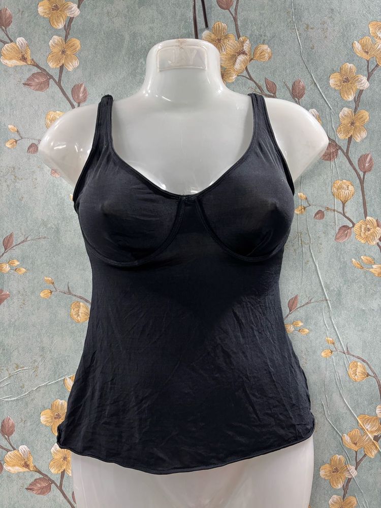Black Fitted Tank Top