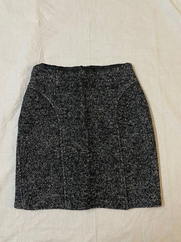 Tweed Short Skirt