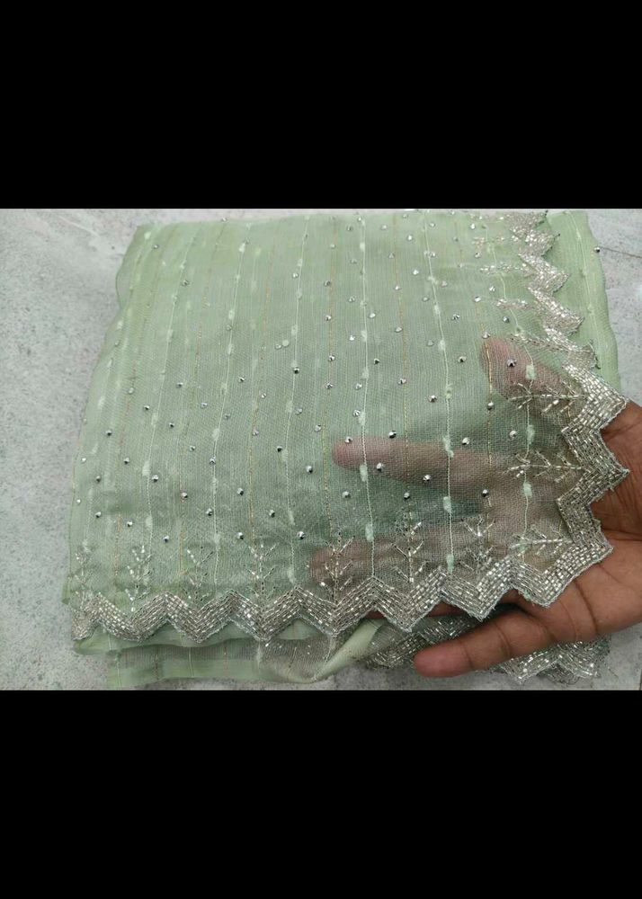 Hand Work Saree