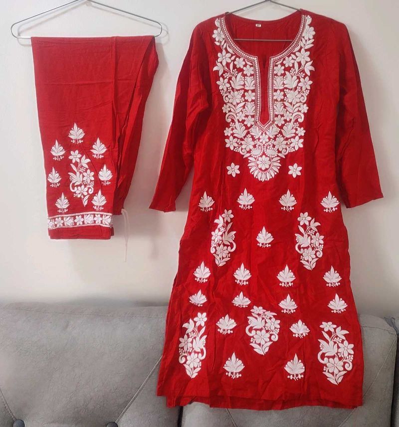 Cotton Kurta Set