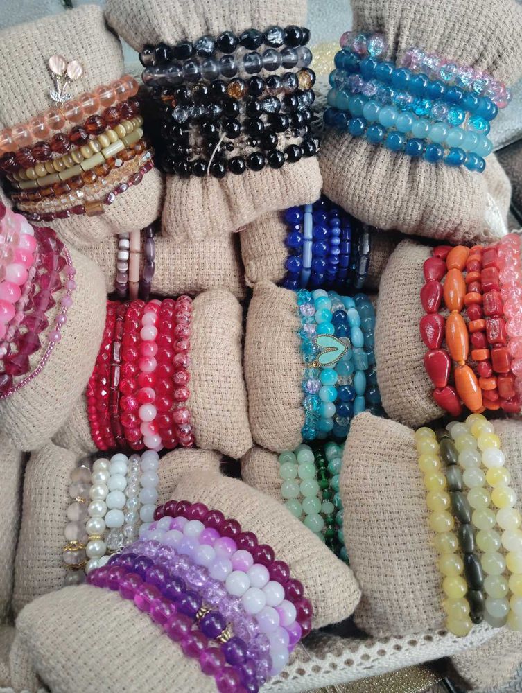 Beaded Stacks Bracelet Collection