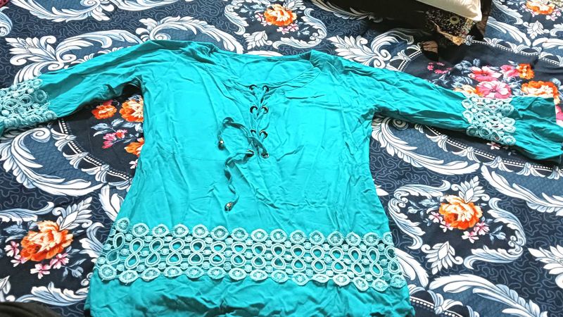 Stylish Blue Top