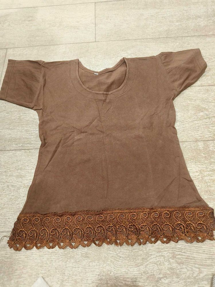 Coffee Brown Top