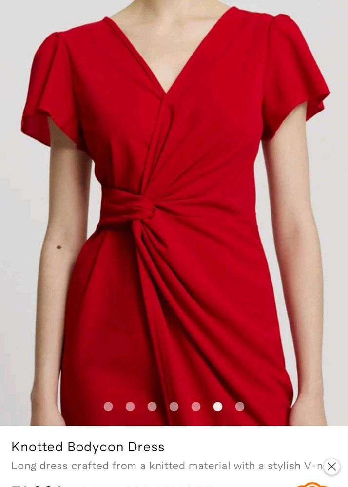 Knotted Bodycon Dress