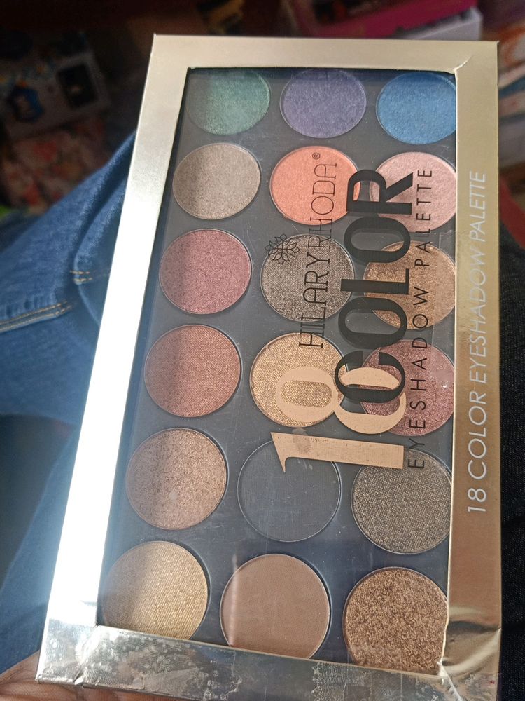 Hillary Hooda 18color Eyeshadow Palette Mette Colour