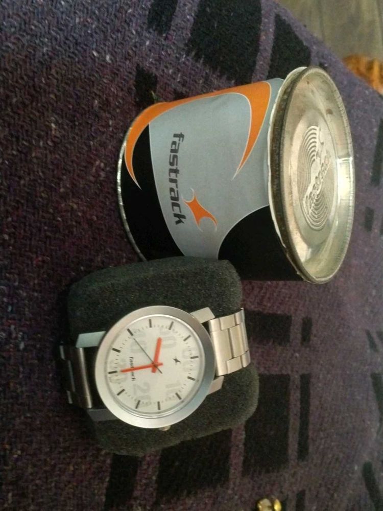 Fastrack Silver Wristwatch