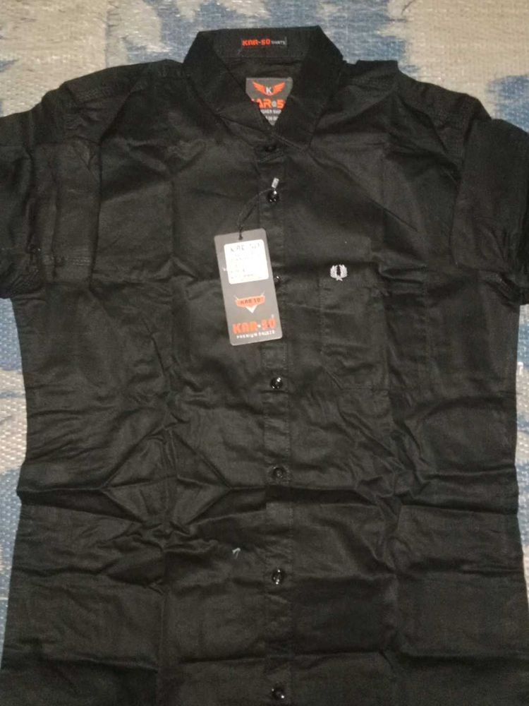 KARS-U Black Casual Shirt - New with Tag