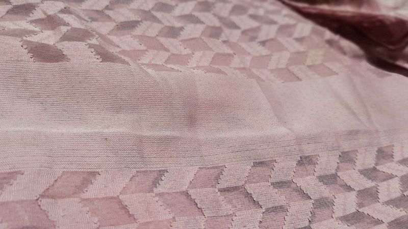 Pink Textured Fabric