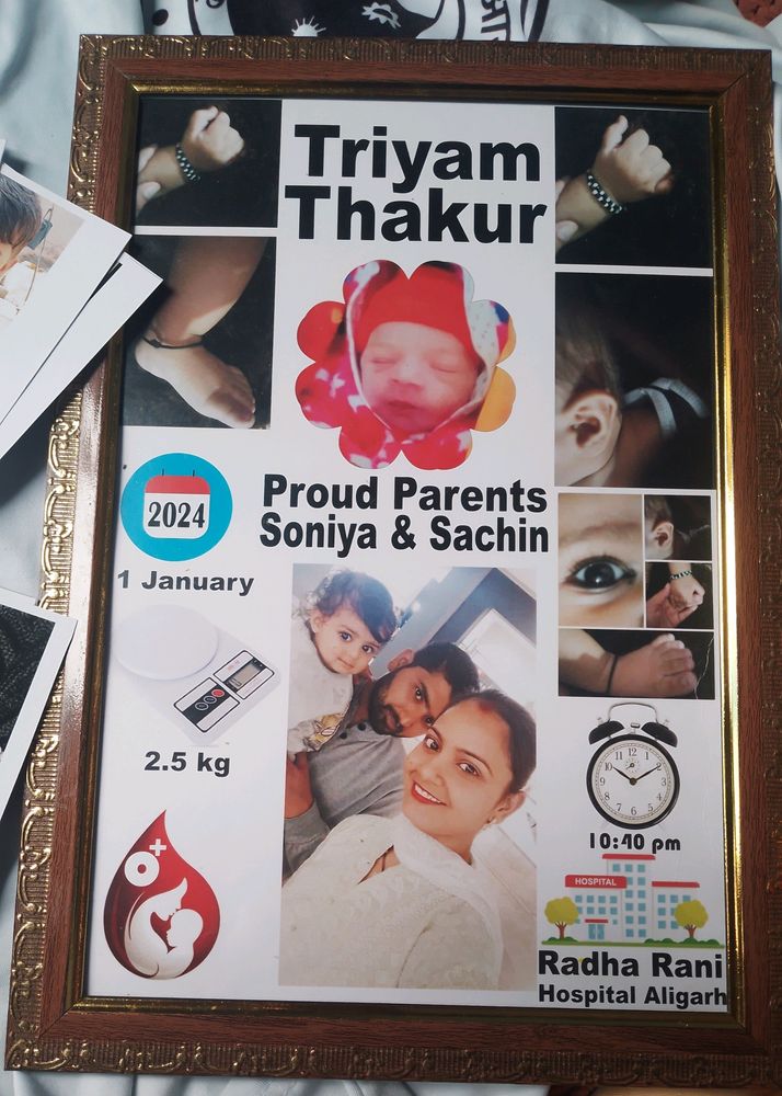 Fully Customized Beautiful Polorids Photo &amp; Fra