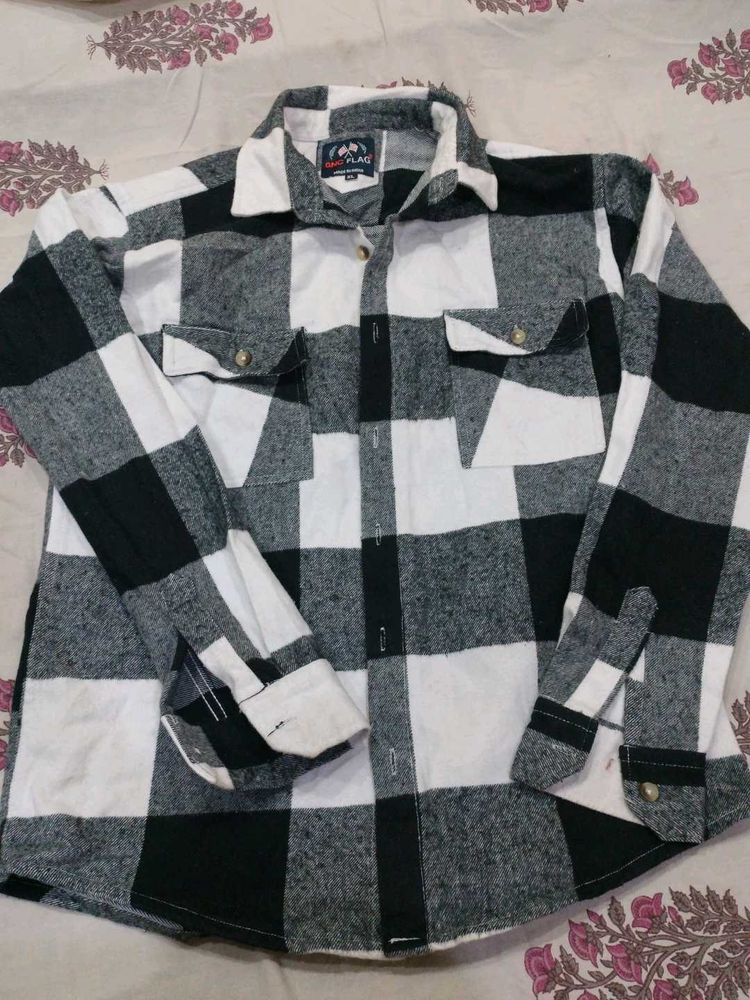 Checkered Flannel Shirt