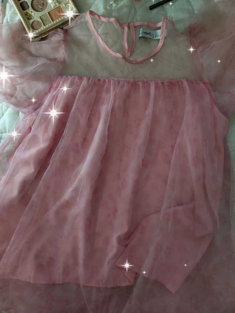 Flowy Pink Top / Dress