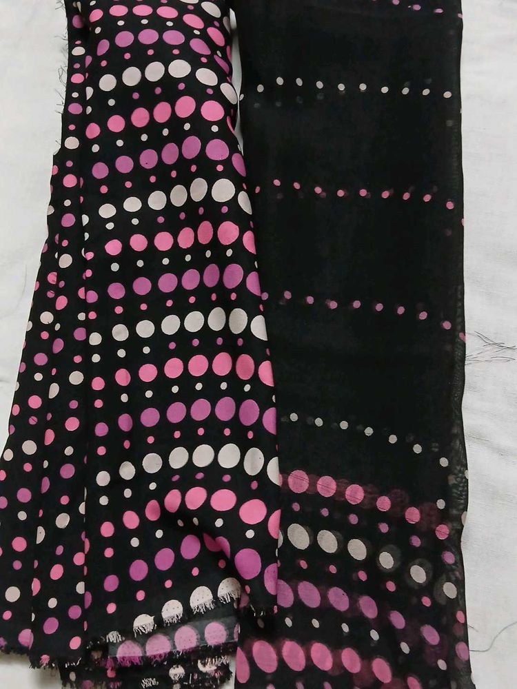 Polka Dot Dress Material
