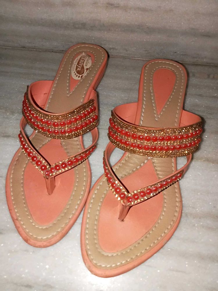 Peach flats