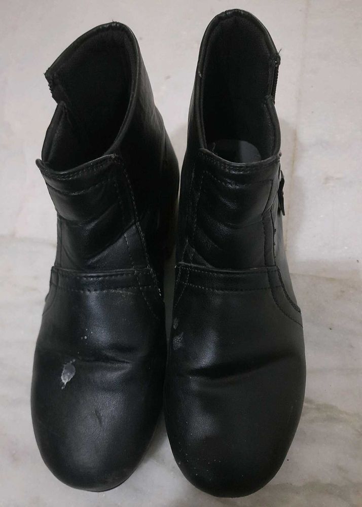 Black Ankle Boots 40