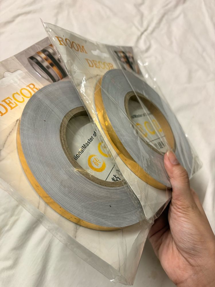 Golden Room Decor Tape