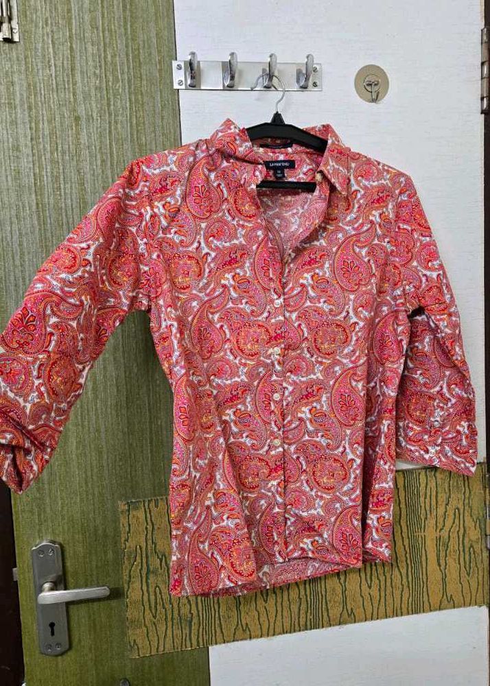 Paisley Print Shirt