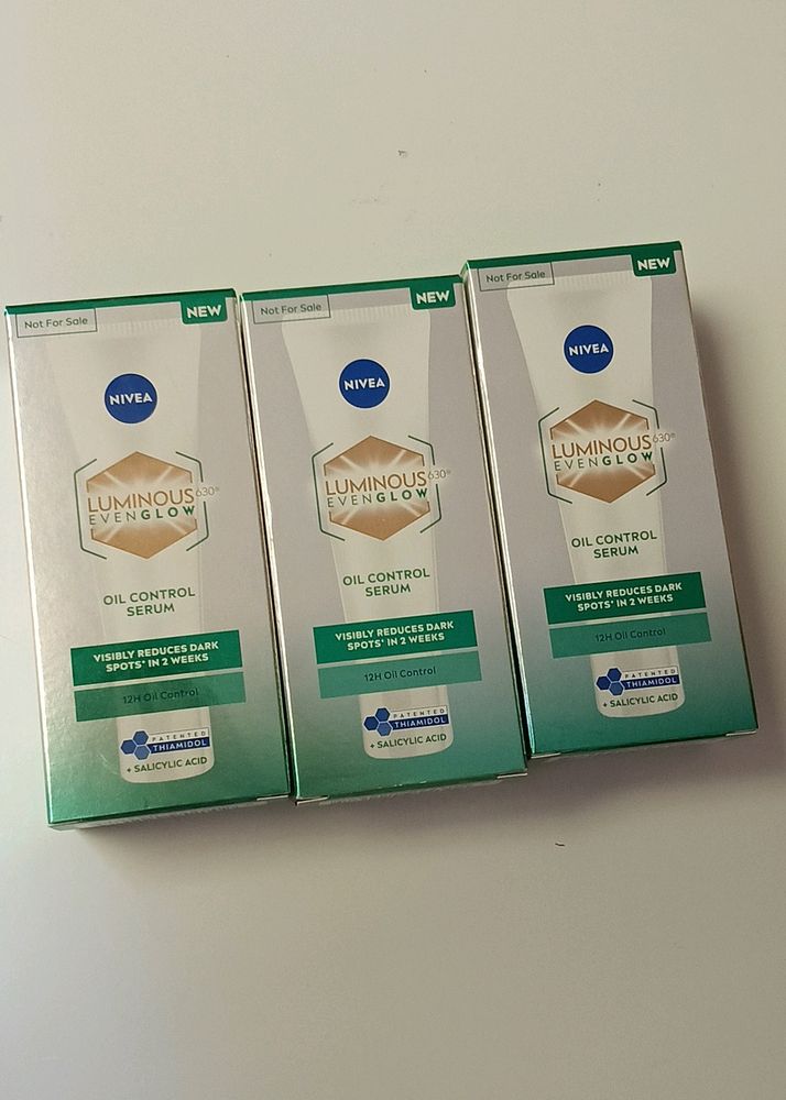Combo Of 3 Nivea Oil Control Serum