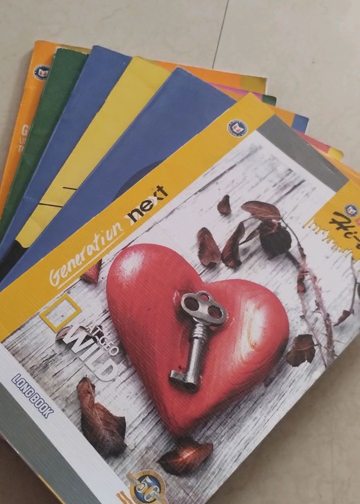 18 Note Books With Free Exam Pad😇