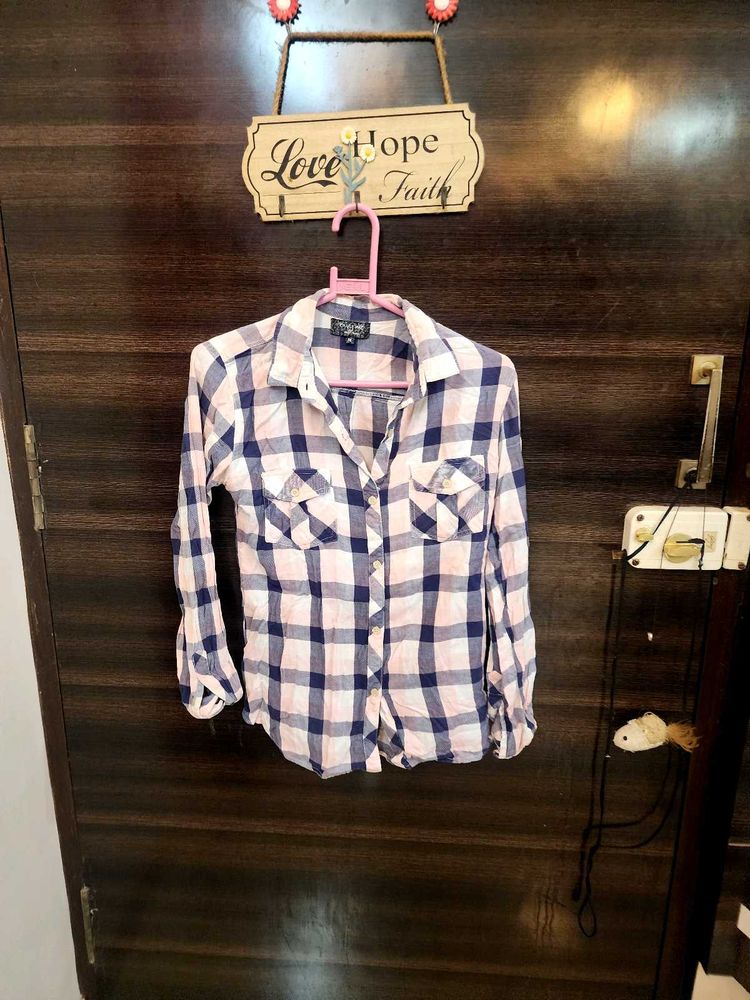 Checked Flannel Shirt