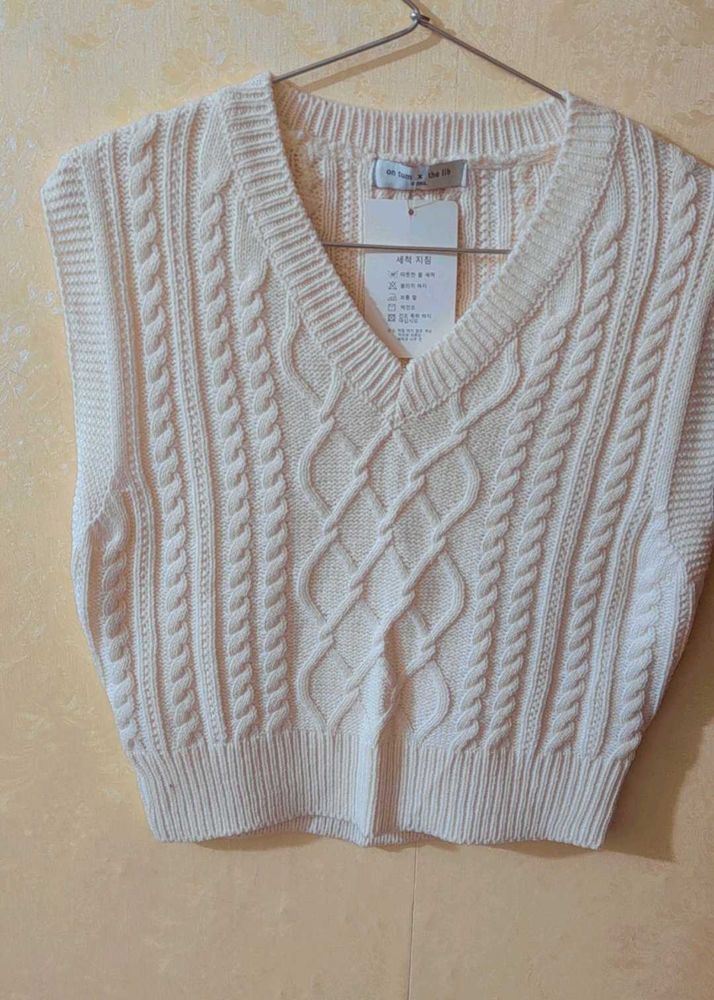 Korean Style Half Vest