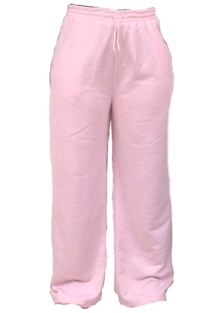 Pink Wide Leg Sweatpants🩷