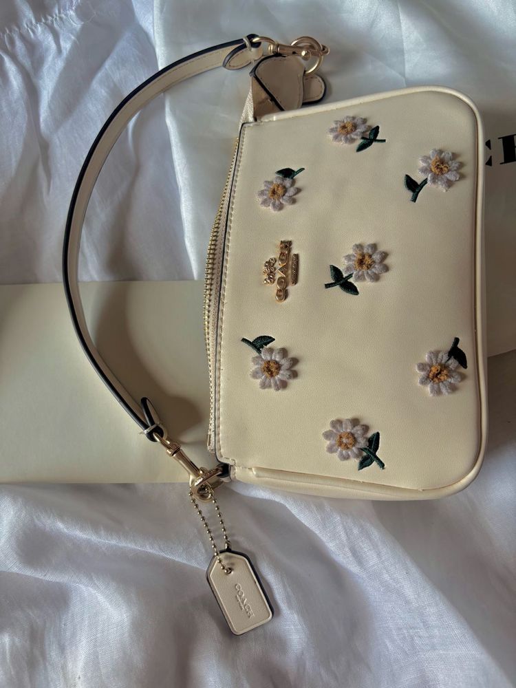 Coach Nolita - embroidered flower shoulder bag