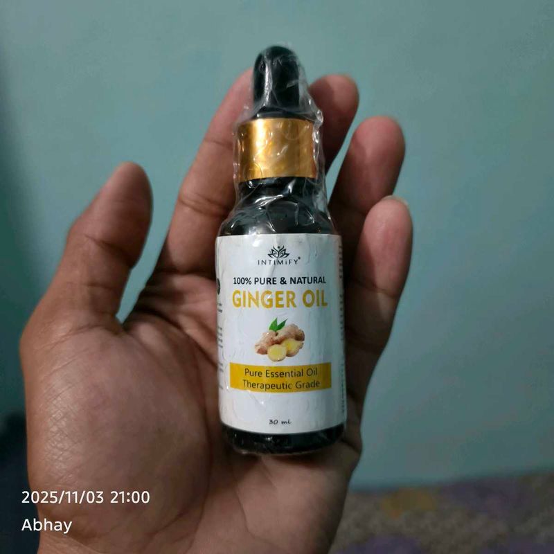 Intimify Ginger Oil fatloss, aromatherapy etc