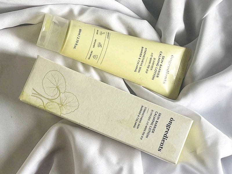 Ongredients Barrier Calming Lotion