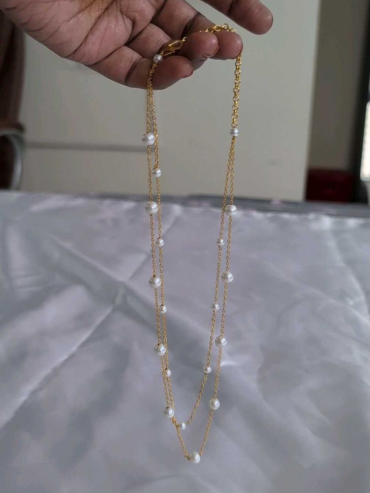 Pearl Layered Necklace