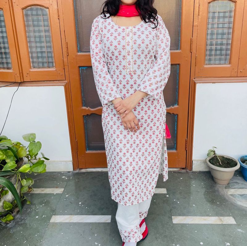 Elegant winter Kurta Set