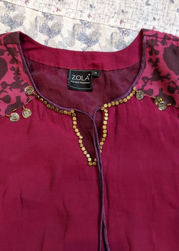 Zola Kurta Size XL