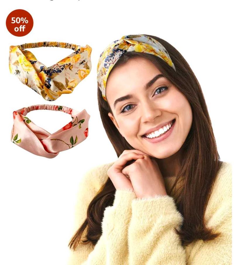 Floral Headband - Set of 2