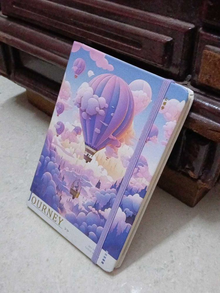 Journey Hot Air Balloon Notebook