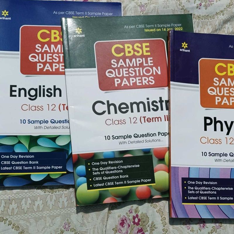 Class 12 CBSE Sample Question Papers