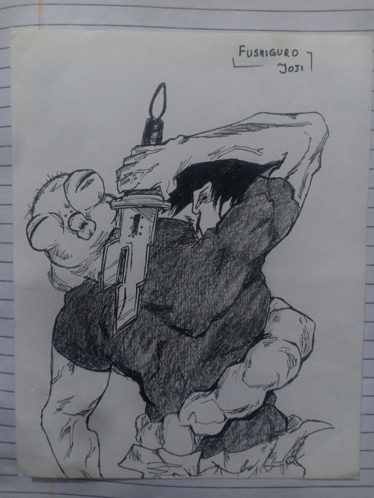 Toji Fushiguru ( JJk ) Anime Sketch