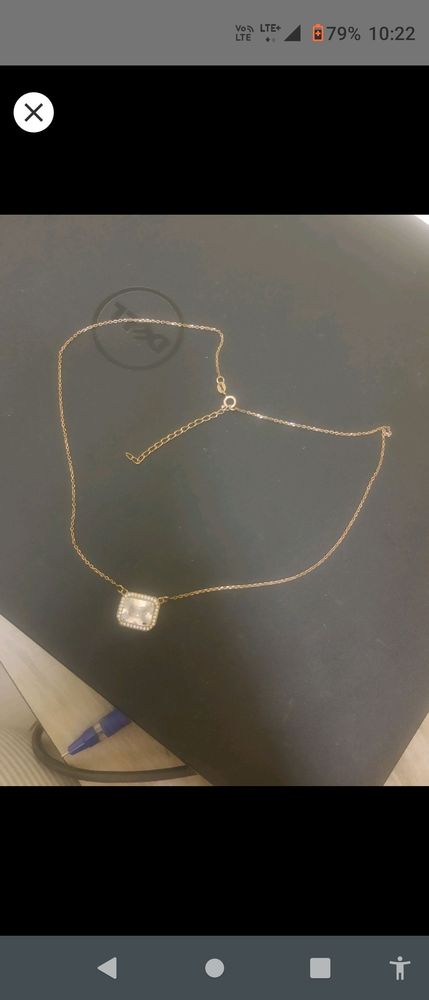 giva silver chain it&#39;s been used only few times and it&#39;s rosegoldplated