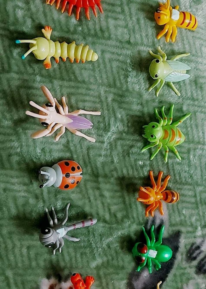 Insect Toy Figure Lot