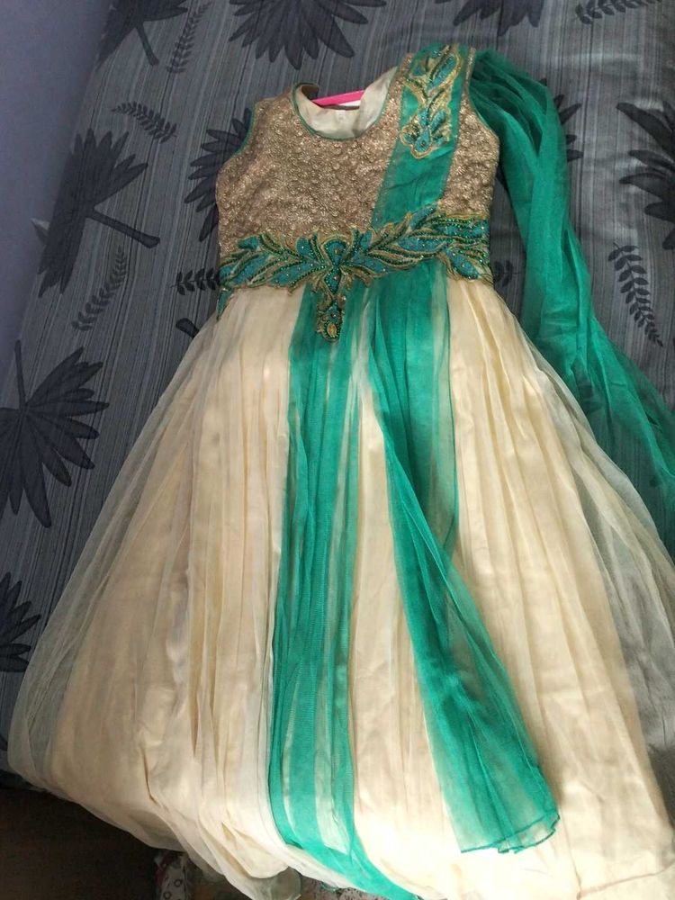 Beautiful Embroidery Dress For Girl Kid