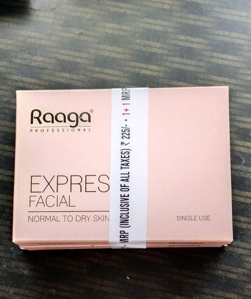 Raaga Express Facial Kit - Normal/Dry Skin