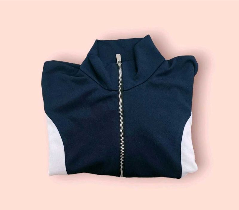 (New) Blue Cropped Jacket