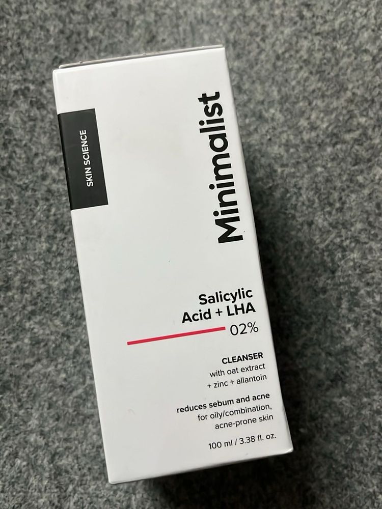 Minimalist Salicylic Acid + LHA Cleanser