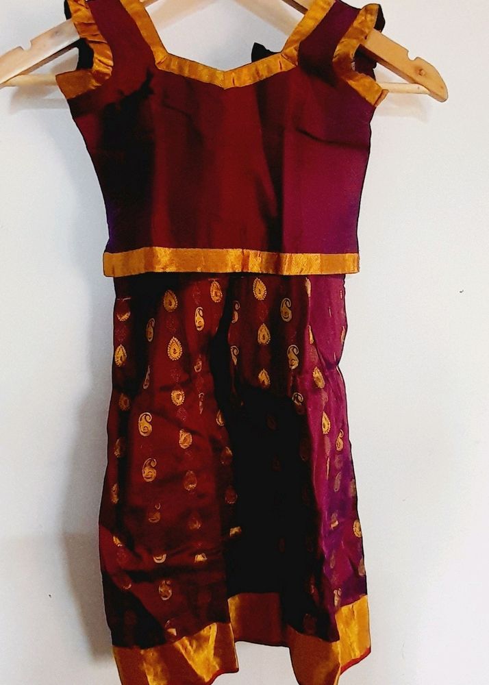 Frock With Choli (Girls)