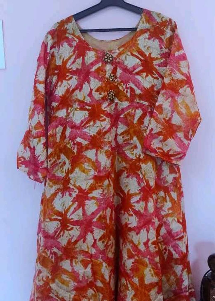 Stylish Floral Kurta 36,38