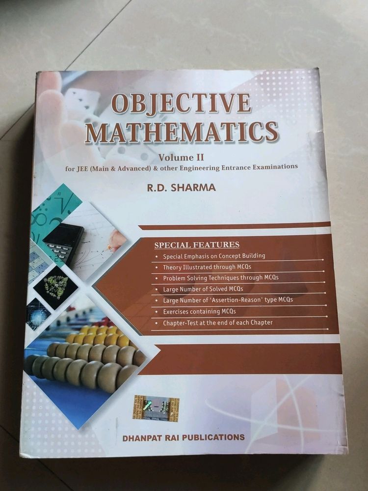 (Vol 1 and 2) Objective Mathematics RD Sharma
