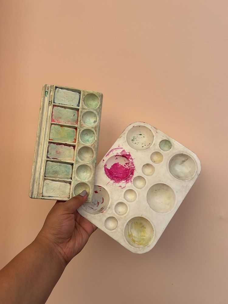 Artist Paint Palettes