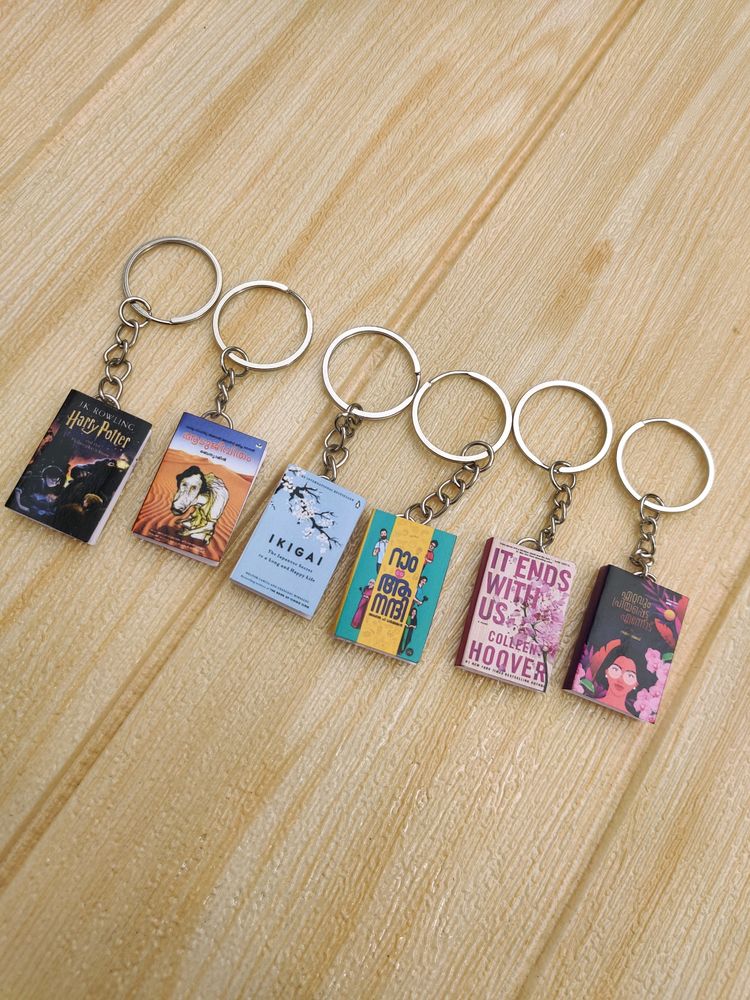 Book Keychain