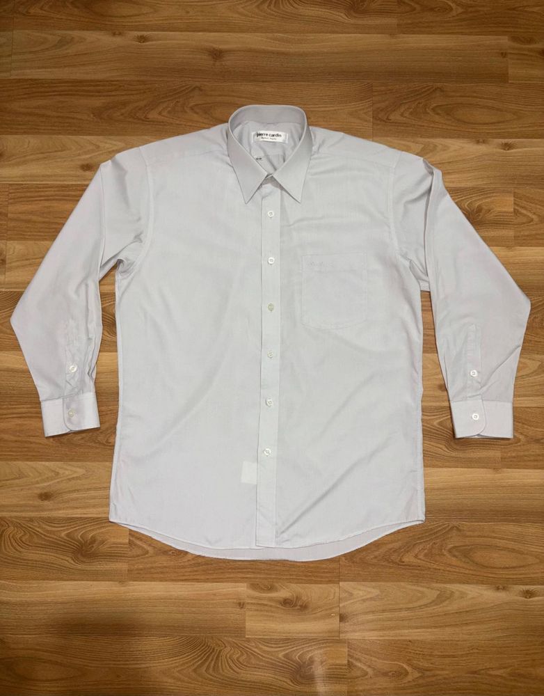 Pierre Cardin Men&#39;s Light Gray Shirt