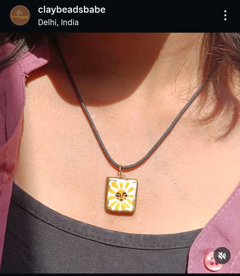Clay Pendant