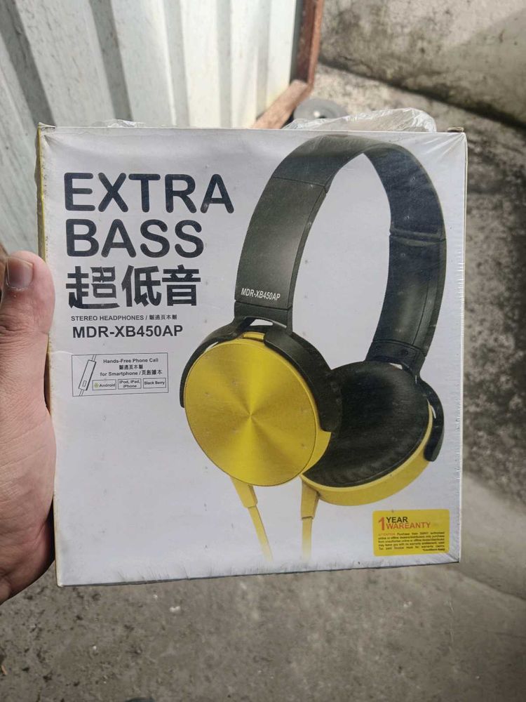Sony MDR-XB450AP Extra Bass Headphones